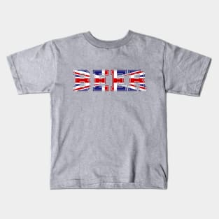 Union Jack (UK) Beer Flag Kids T-Shirt